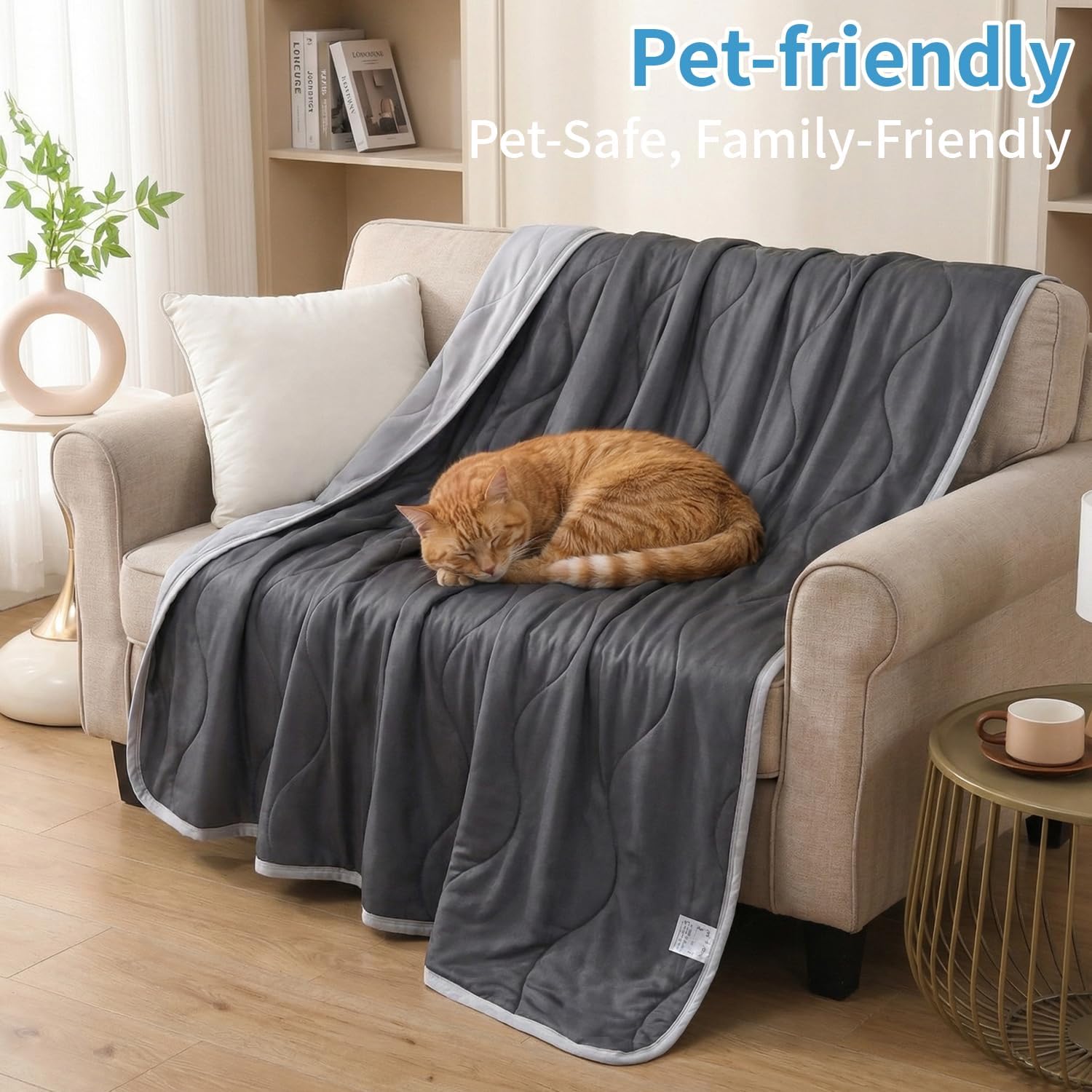 Gray Cooling Comforter Queen 90X102 Oversized, Cool Comforters for Hot Sleepers, Cold Blanket, Lightweight Summer Comforter, Cooling Quilt