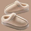 Women'S Winter Slippers Non-Slip Indoor House Shoes, Plush Fleece Lined Warm Cotton Slippers with Soft Sole for Home Comfort