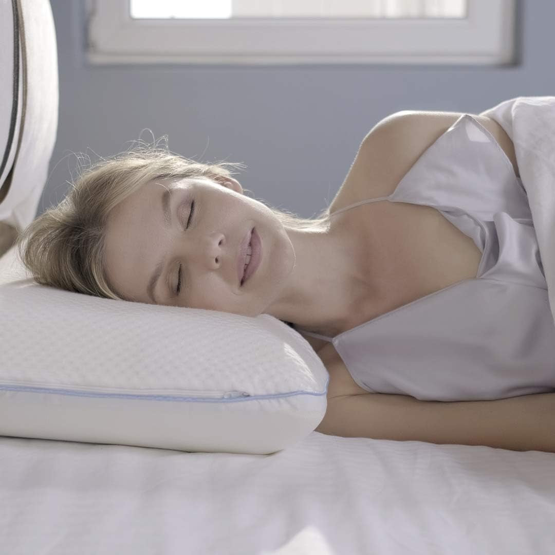 Cooling Gel Contoured Memory Foam Side Sleeper Pillow
